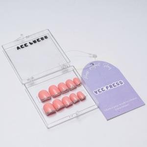 SWEET PINK GLITTER TIPS